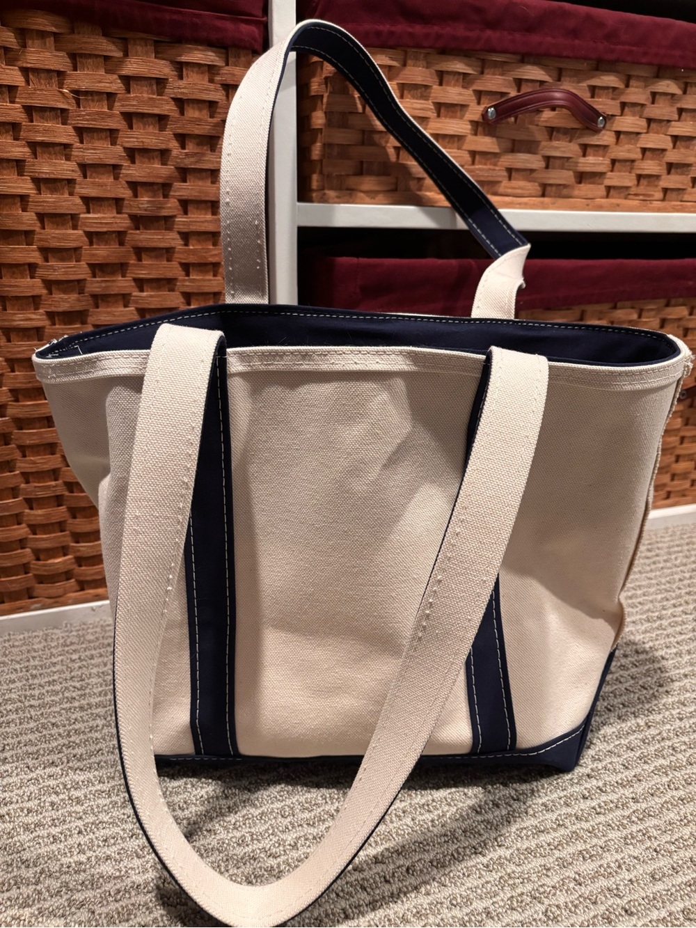 LL Bean boat and tote - Picture 2 of 4
